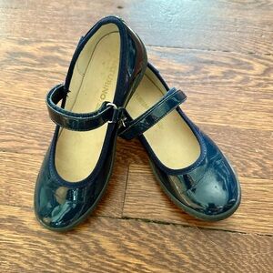 Girl patent leather slippers size 12